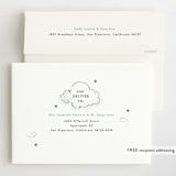 "Disney's Winnie the Pooh in the Wood" - Children's Birthday Party Invitations in Sky by Becky Nimoy - FREE Recipient Addressing