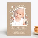 "She's One" - Children's Birthday Party Invitations in Bouquet by JeAnna Casper - Front