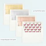 "One In A Melon" - Children's Birthday Party Invitations in Watermelon by Itsy Belle Studio - Envelope Liner Options