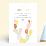 "First Fiesta" - Children's Birthday Party Invitations in Multi Bright by Julie Murray - Front