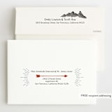 "Wild Blue Yonder" - Children's Birthday Party Invitations in Cornflower by Emily Skinner - FREE Recipient Addressing