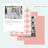 "Autumn Pumpkin" - Children's Birthday Party Invitations in Peach by Karidy Walker - Back of Card Options