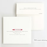 "Colorful Party" - Children's Birthday Party Invitations in Coral by heythird - FREE Recipient Addressing