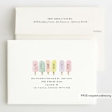 "sweet fun in the sun" - Children's Birthday Party Invitations in Rainbow by Karidy Walker - FREE Recipient Addressing