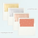 "Pizza Party Hat" - Children's Birthday Party Invitations in Coral by Lauren Chism - Envelope Liner Options