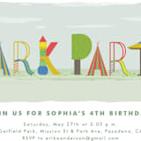 "Park Party" - Children's Birthday Party Invitations in Carnival by Tatiana Nogueiras - Detail