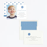 "It's my party" - Children's Birthday Party Invitations in Denim by Sara Hicks Malone - Assembled