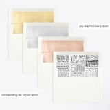 "Cardboard Box" - Children's Birthday Party Invitations in Watermelon by Lehan Veenker - Envelope Liner Options