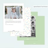 "Shout Out" - Children's Birthday Party Invitations in Frosting by Oma N. Ramkhelawan - Back of Card Options
