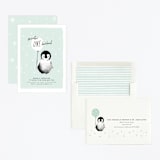 "ONEderland" - Children's Birthday Party Invitations in Mint by Vivian Yiwing - Assembled