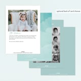 "ready, set, jet!" - Children's Birthday Party Invitations in Teal by Susan Asbill - Back of Card Options