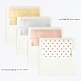 "make and color" - Children's Birthday Party Invitations in Ice Cream by Anupama - Envelope Liner Options