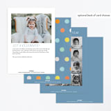 "Party Lion" - Children's Birthday Party Invitations in Mint by melanie mikecz - Back of Card Options