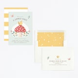"Summer Soiree" - Children's Birthday Party Invitations in Cornflower by Joanna Griffin - Assembled