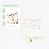 "tartletta" - Children's Birthday Party Invitations in Mint by chocomocacino - Assembled