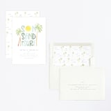 "Sun Sand and Surf" - Children's Birthday Party Invitations in Oceanside by Maggie Maeve - Assembled