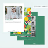 "Colorful Cactus Party" - Children's Birthday Party Invitations in Grass by Shannon Chen of Four Wet Feet Studio - Back of Card Options