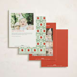 "So Berry Sweet" - Children's Birthday Party Invitations in Strawberry by Itsy Belle Studio - Back of Card Options