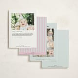 "Ooh La La" - Children's Birthday Party Invitations in Menthe by mo kelley - Back of Card Options