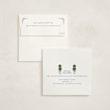 "Topiary" - Children's Birthday Party Invitations in Periwinkle by Jenna Holcomb - FREE Recipient Addressing