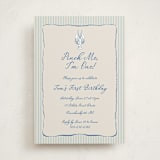 "easide Serenade" - Children's Birthday Party Invitations in Marine by Lucrecia Caporale - Front