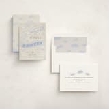 "Fly With Me" - Children's Birthday Party Invitations in Sky by Vera Lim - Assembled