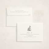 "Penguins" - Children's Birthday Party Invitations in Ice by Teju Reval - FREE Recipient Addressing