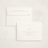 "Fframed Bow" - Children's Birthday Party Invitations in Blush by Baumbirdy - FREE Recipient Addressing