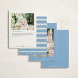 "Augusta" - Children's Birthday Party Invitations in Melon by Megan Davis - Back of Card Options