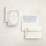 "Vintage goose" - Children's Birthday Party Invitations in Sky by Creo Study - Assembled