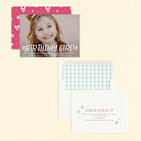 "birthday doodle" - Children's Birthday Party Invitations in Icing by Ashley Rosenbaum - Assembled