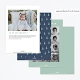 "Into The Woods!" - Children's Birthday Party Invitations in Frosted Lake by Karidy Walker - Back of Card Options