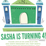 Let's Bounce Children's Birthday Party Invitations by Jessie Steury