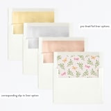 "Let's grow" - Children's Birthday Party Invitations in Sand by frau brandt - Envelope Liner Options