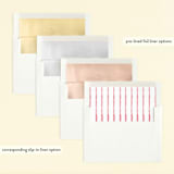 "Tie Dye Party" - Children's Birthday Party Invitations in Coral by Nazia Hyder - Envelope Liner Options
