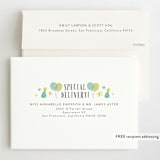 "Polar Party" - Children's Birthday Party Invitations in Aqua Green by Itsy Belle Studio - FREE Recipient Addressing