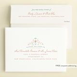 "Princess Tea" - Children's Birthday Party Invitations in Turquoise by Lori Wemple - FREE Recipient Addressing
