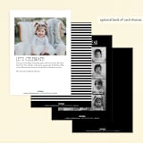 "Striking" - Children's Birthday Party Invitations in Cloud by Rebecca Bowen - Back of Card Options