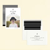 "Striking" - Children's Birthday Party Invitations in Cloud by Rebecca Bowen - Assembled