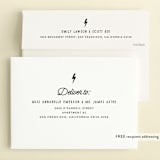 "Striking" - Children's Birthday Party Invitations in Cloud by Rebecca Bowen - FREE Recipient Addressing