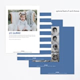 "Party Puppers" - Children's Birthday Party Invitations in Classic by Lehan Veenker - Back of Card Options