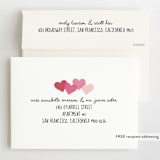 "Valentine's Ombre Love" - Children's Birthday Party Invitations in Kraft by Becca Thongkham - FREE Recipient Addressing