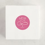 "Cowgirl" - Children's Birthday Party Stickers in Peony by Rachel Cassel - In Use