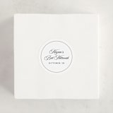 "Fringe Cascade" - Children's Birthday Party Stickers in Cloud by Robert and Stella - In Use