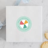 "Splish Splash" - Children's Birthday Party Stickers in Pineapple by Annie Holmquist - Front
