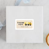 "party zone" - Children's Birthday Party Stickers in Lemon Drop by Nicole Senecal - Front