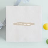 "Vibe" - Children's Birthday Party Stickers in Cloud by Jessie Steury - Front