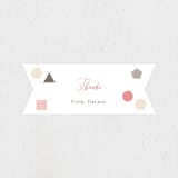 "Polaroid Big Number 1" - Children's Birthday Party Stickers in Peony by fatfatin - In Use