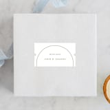 "Confirmation Arch" - Children's Birthday Party Stickers in Sugar by FRANI - Front