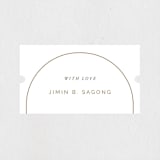 "Confirmation Arch" - Children's Birthday Party Stickers in Sugar by FRANI - In Use